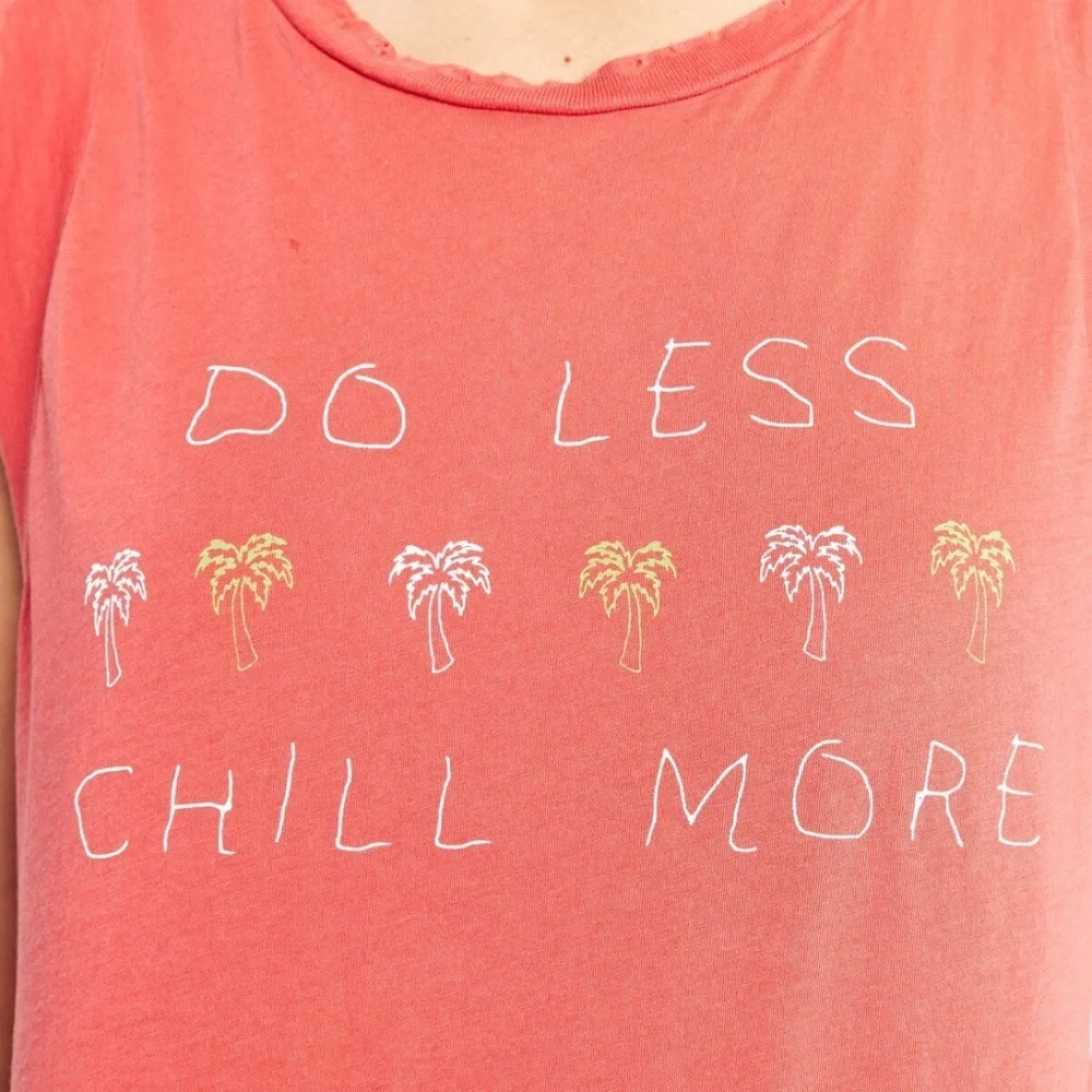 Chill More Do Less Tank Top - Picture 2 of 4